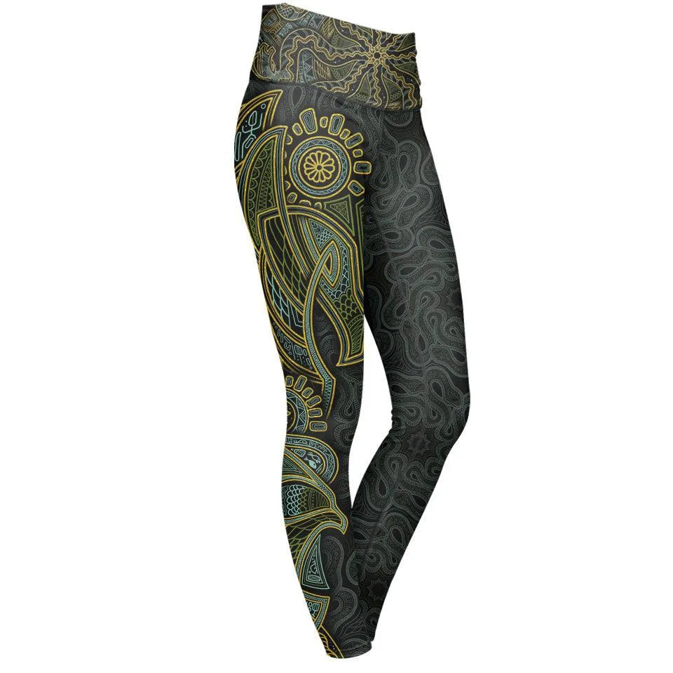 Amun-Ra High Waisted Leggings