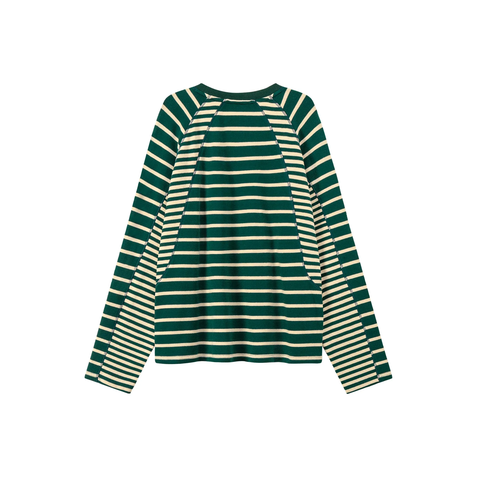 Cut To The Chase Striped Raglan T-Shirt