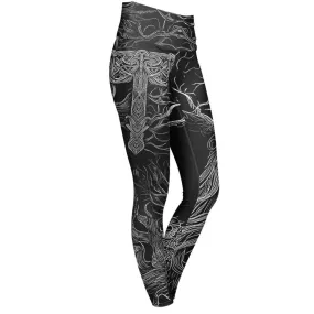 Dark Throne High Waisted Leggings