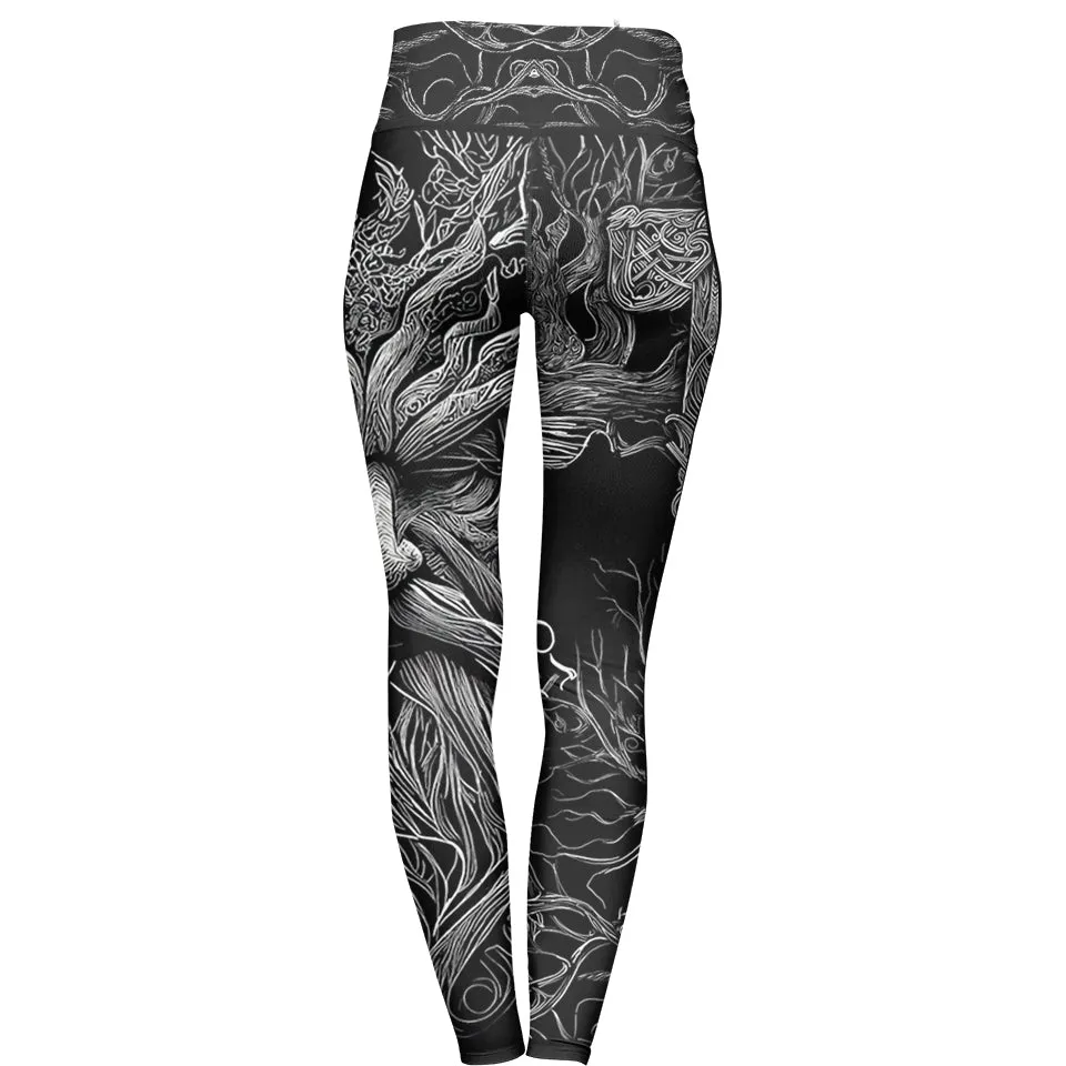 Dark Throne High Waisted Leggings