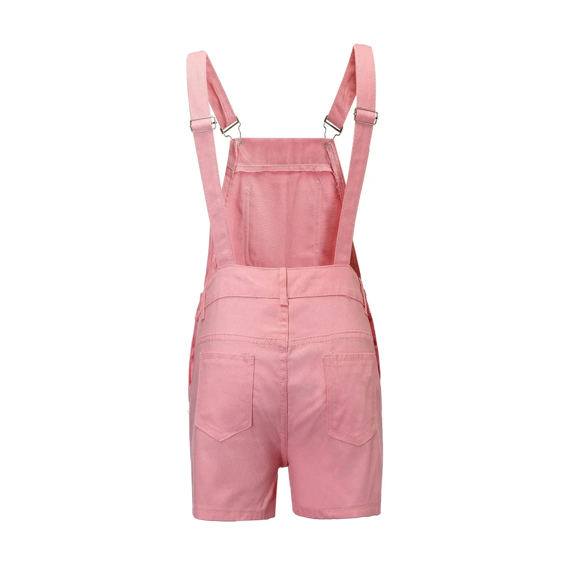 Denim Bib Short Overalls - Must-Have Rompers for the Season