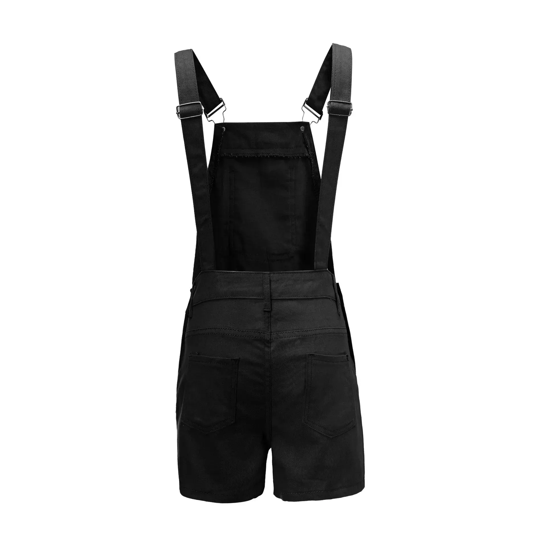 Denim Bib Short Overalls - Must-Have Rompers for the Season