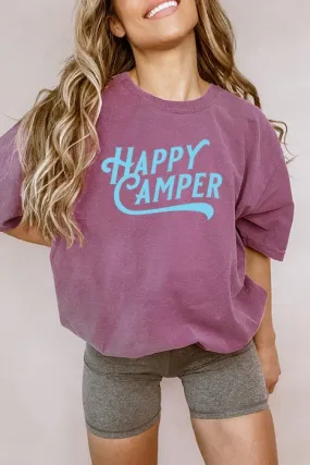 Happy Camper Oversized Tee