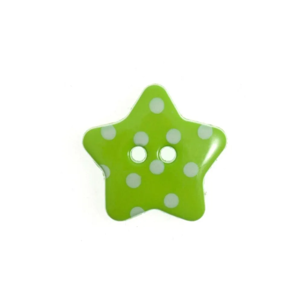 Hemline Star Button Pack of 4