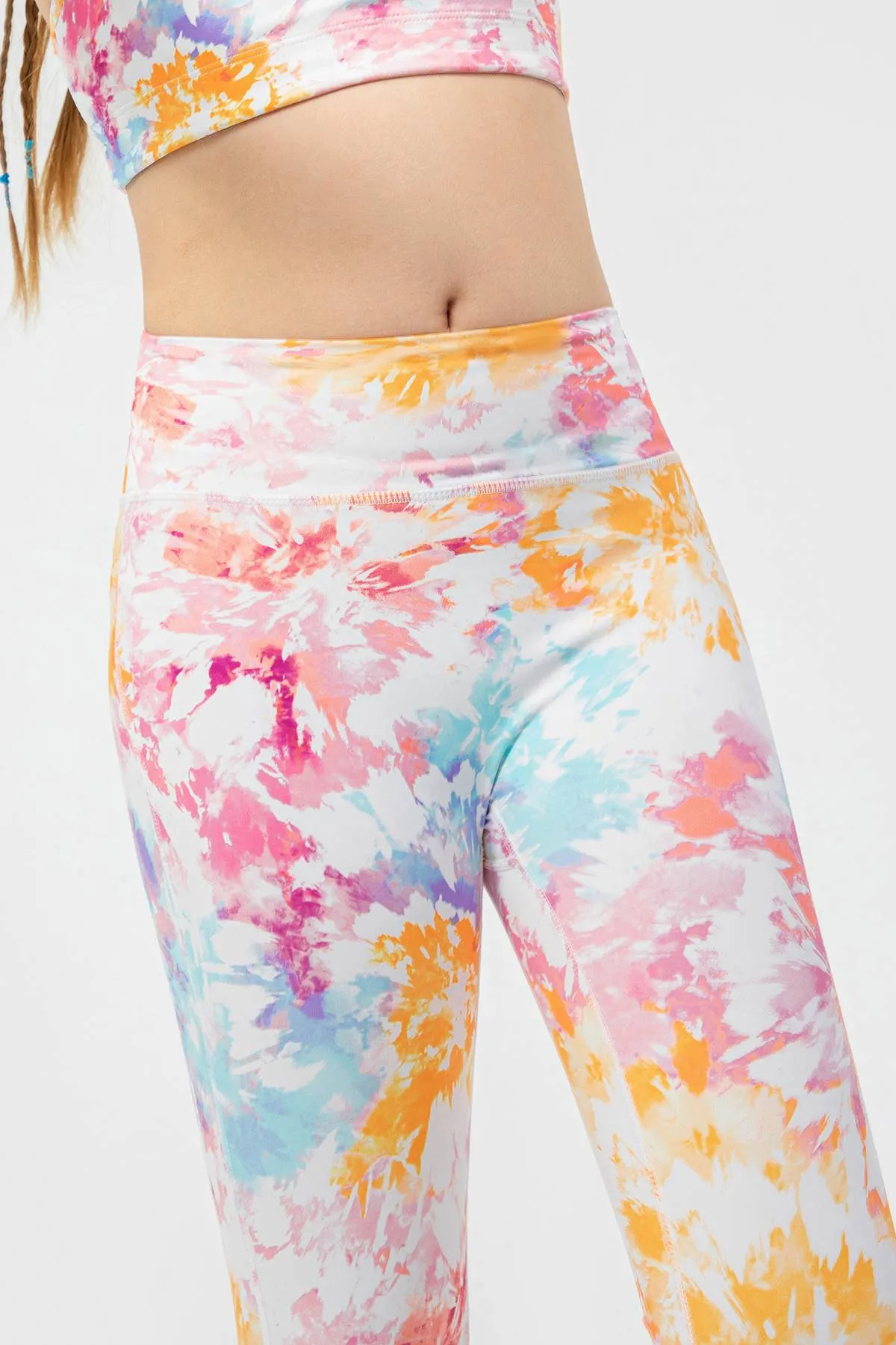 High-Rise Yoga Leggings for Girls