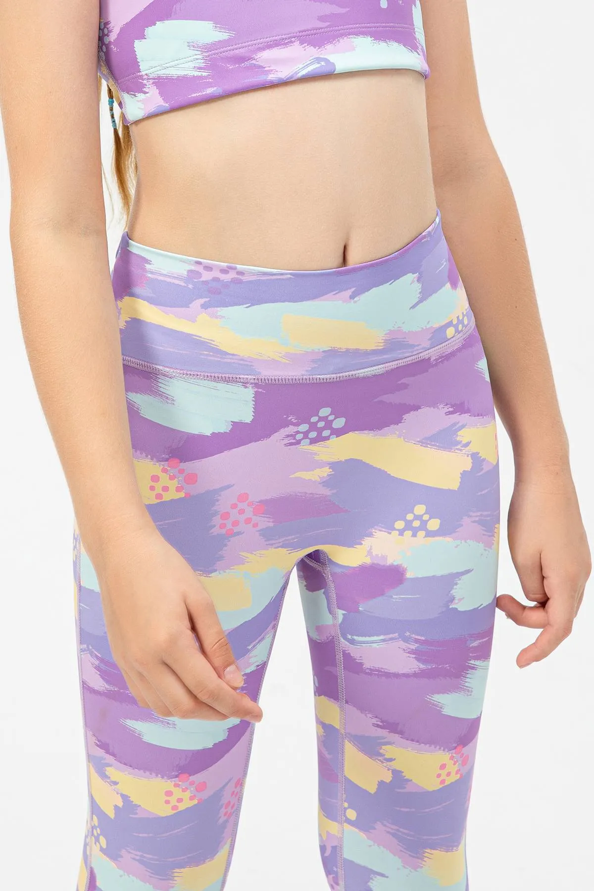 High-Rise Yoga Leggings for Girls