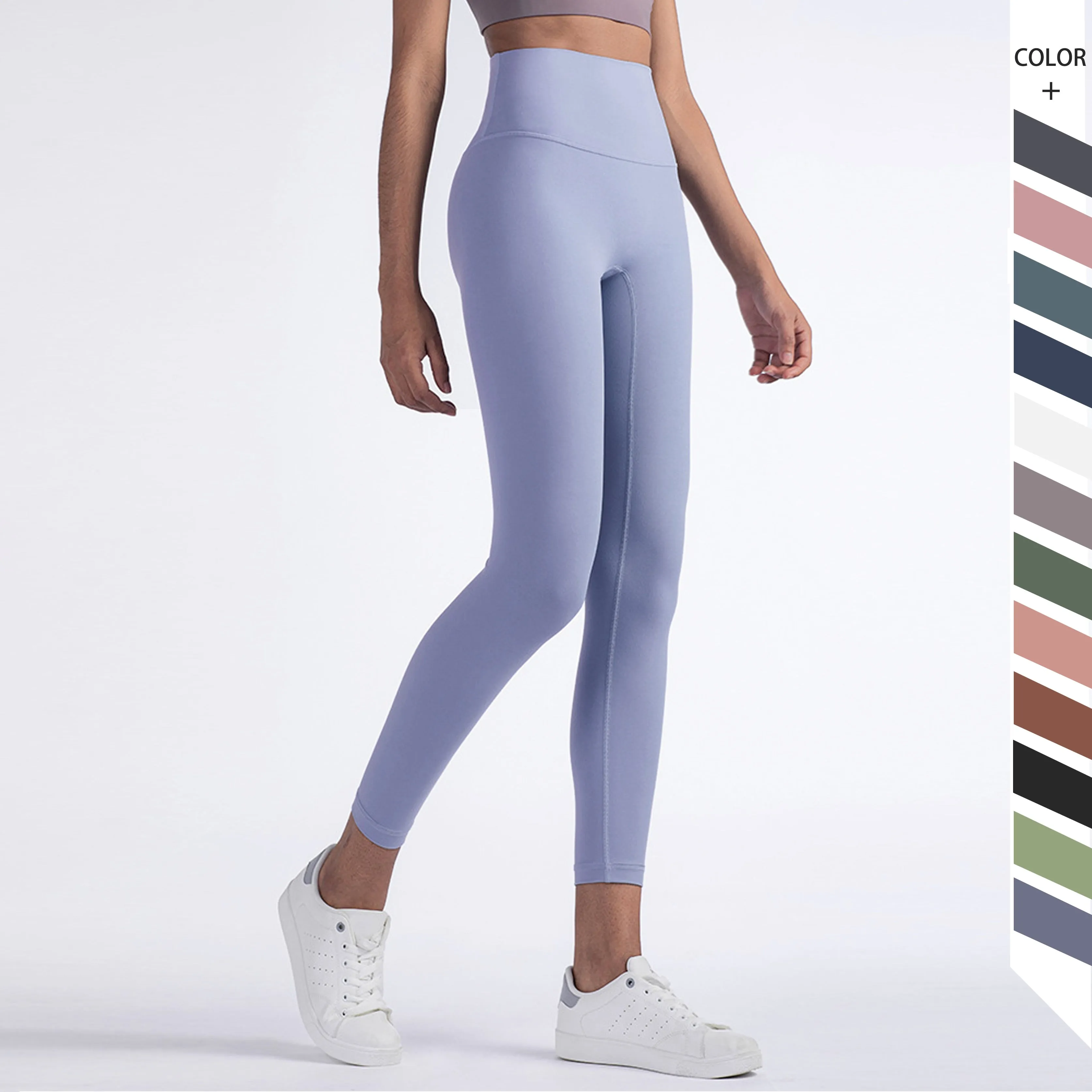 High Waist Leggings Yoga Pants Soft Elastic Push Up Tights