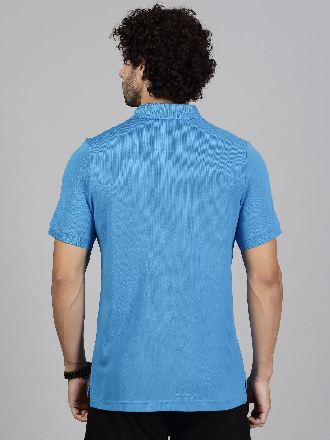 Mens Expert Polo Tshirt with Pocket Biza Blue EP26