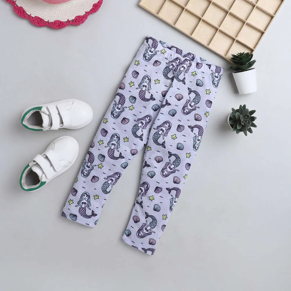 Mermaid Printed Leggings