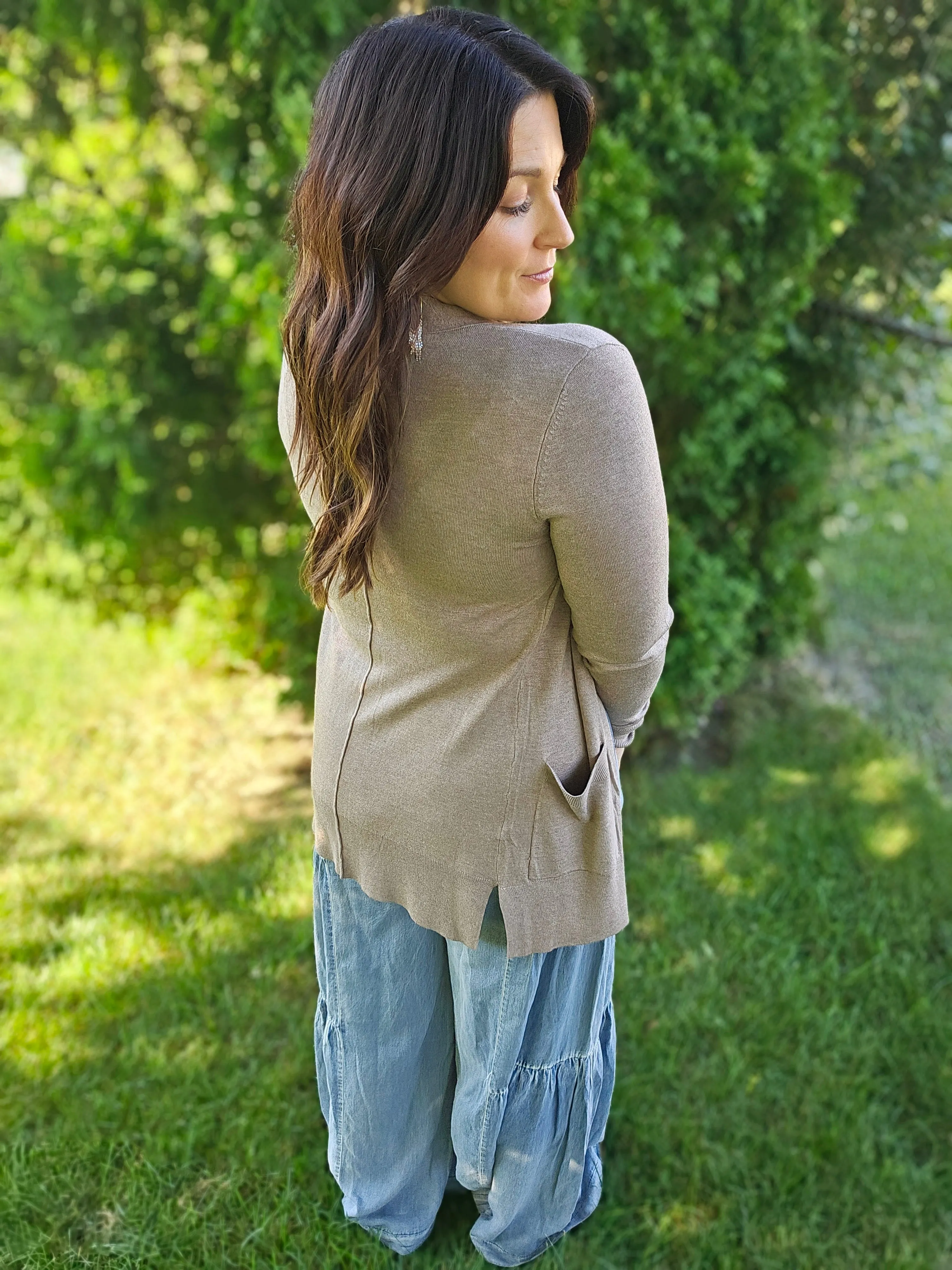 Mocha Cardigan