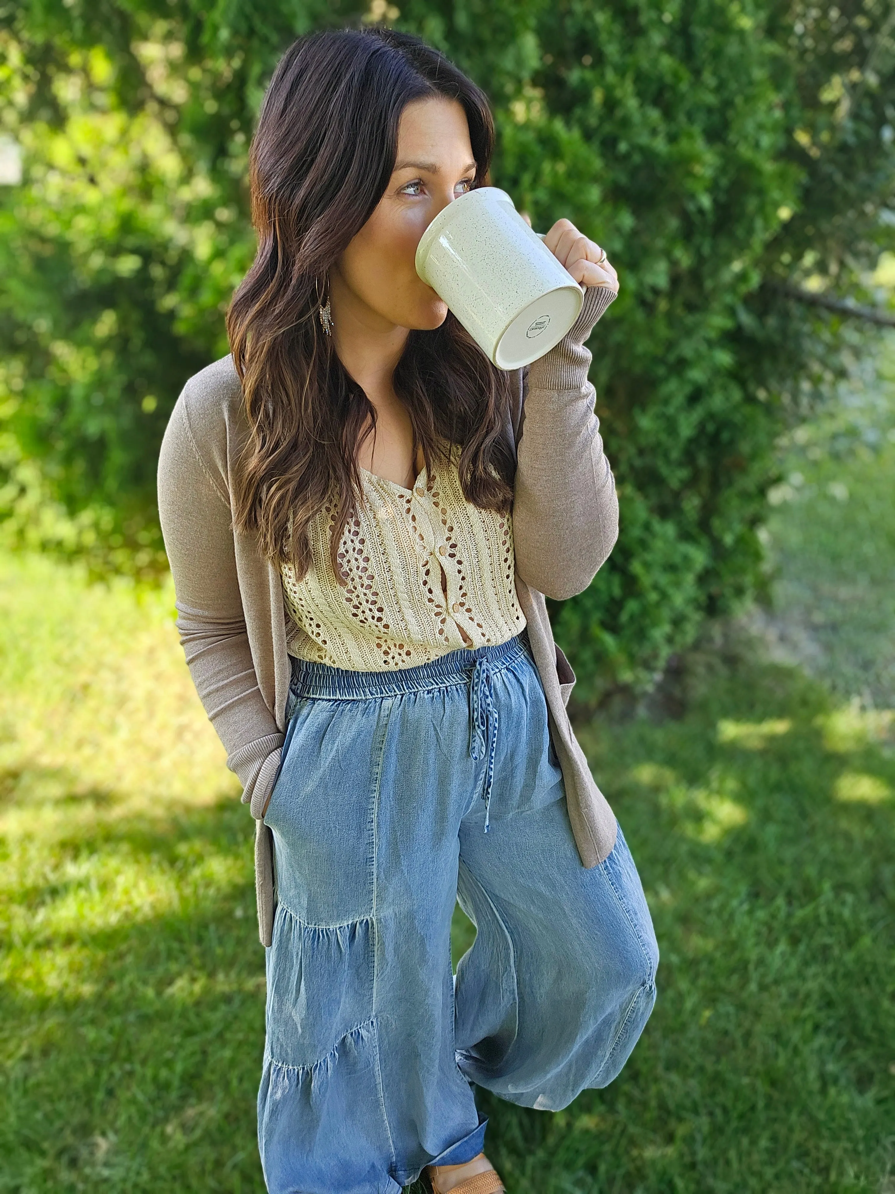 Mocha Cardigan