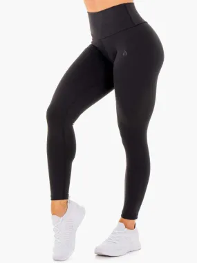 MOTION HIGH WAISTED LEGGINGS BLACK