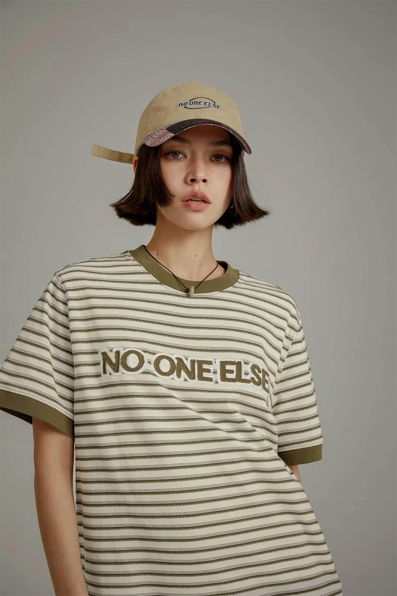 Noe Basic Striped Color T-Shirt