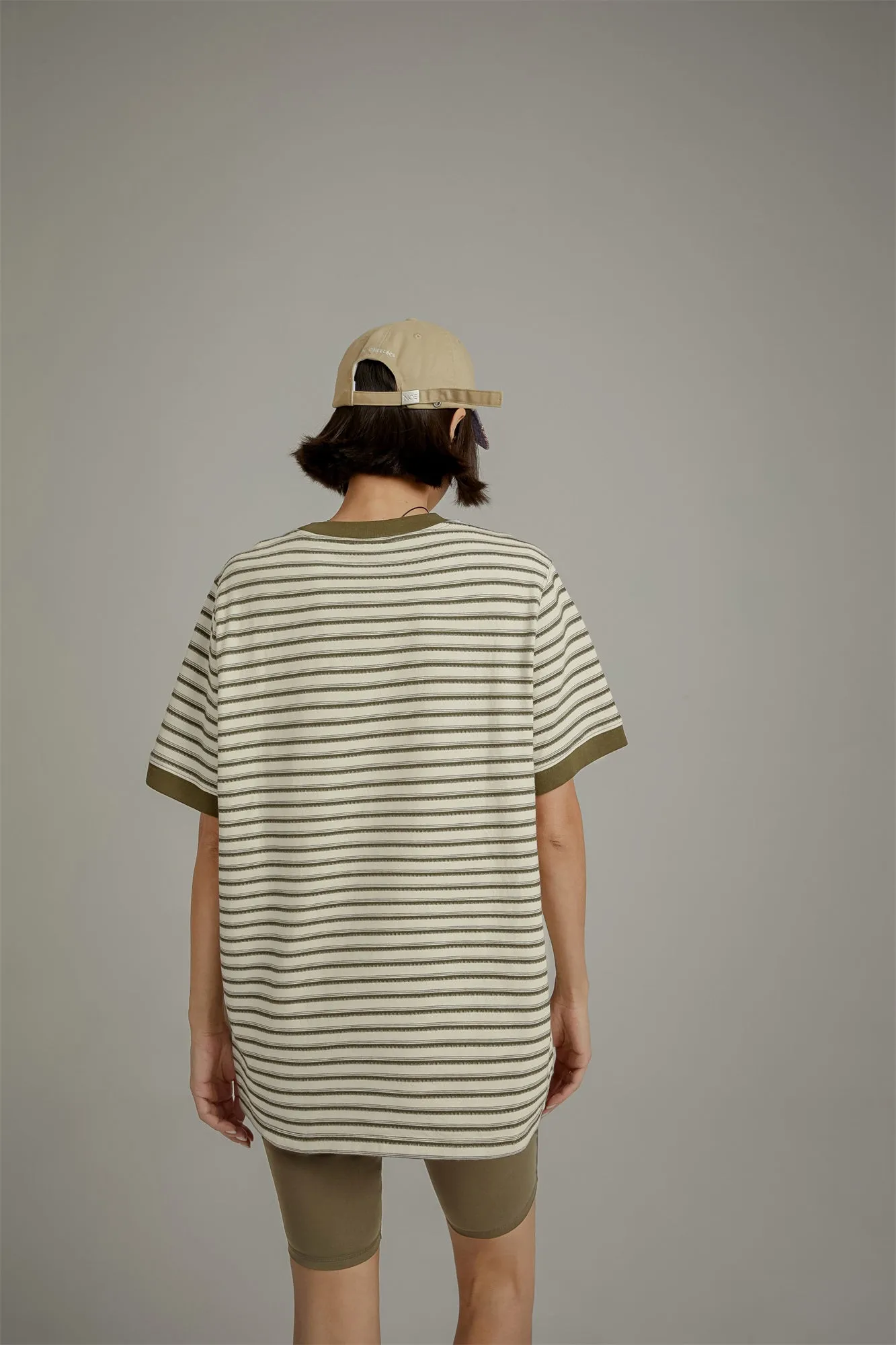 Noe Basic Striped Color T-Shirt