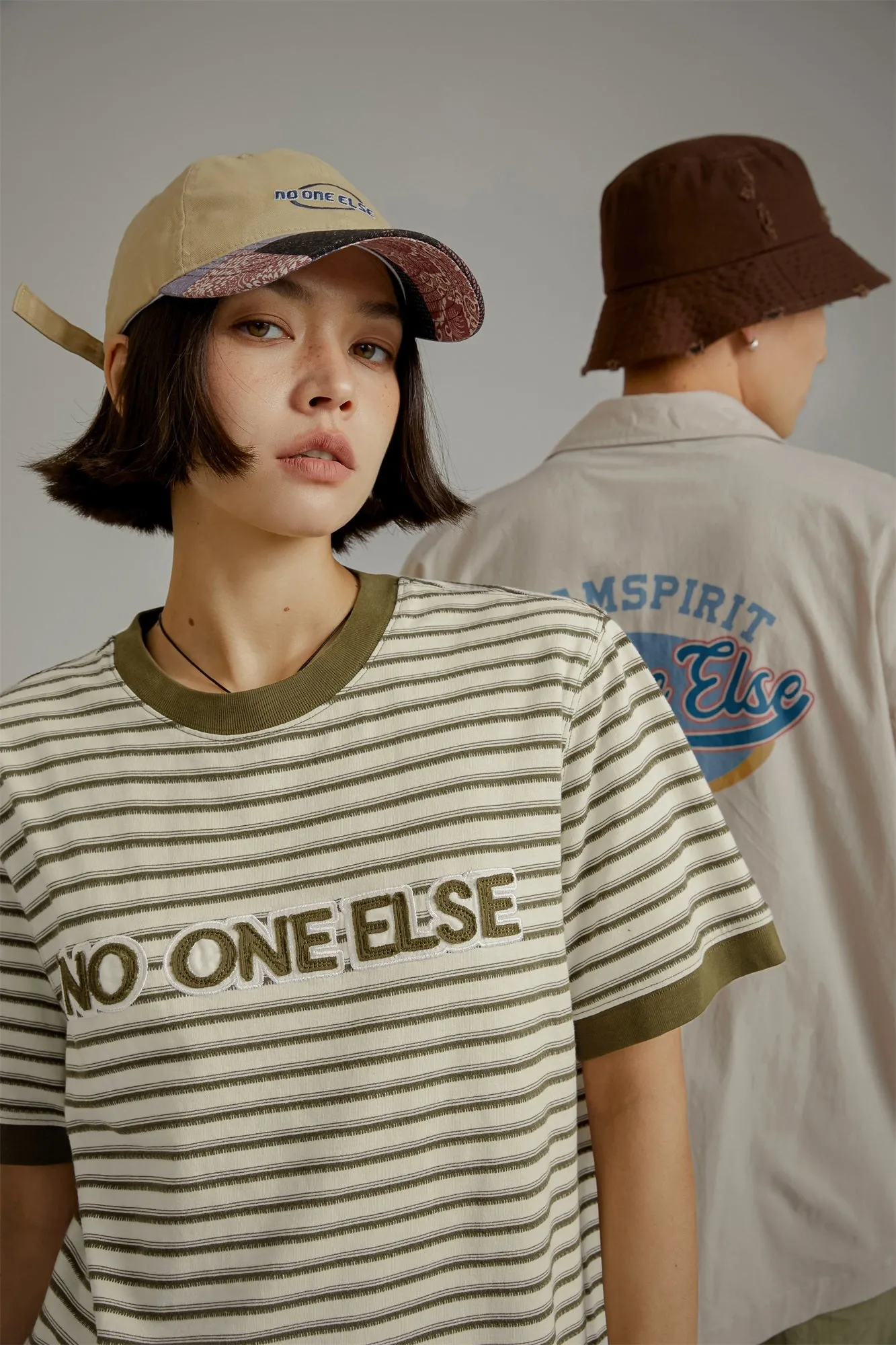 Noe Basic Striped Color T-Shirt