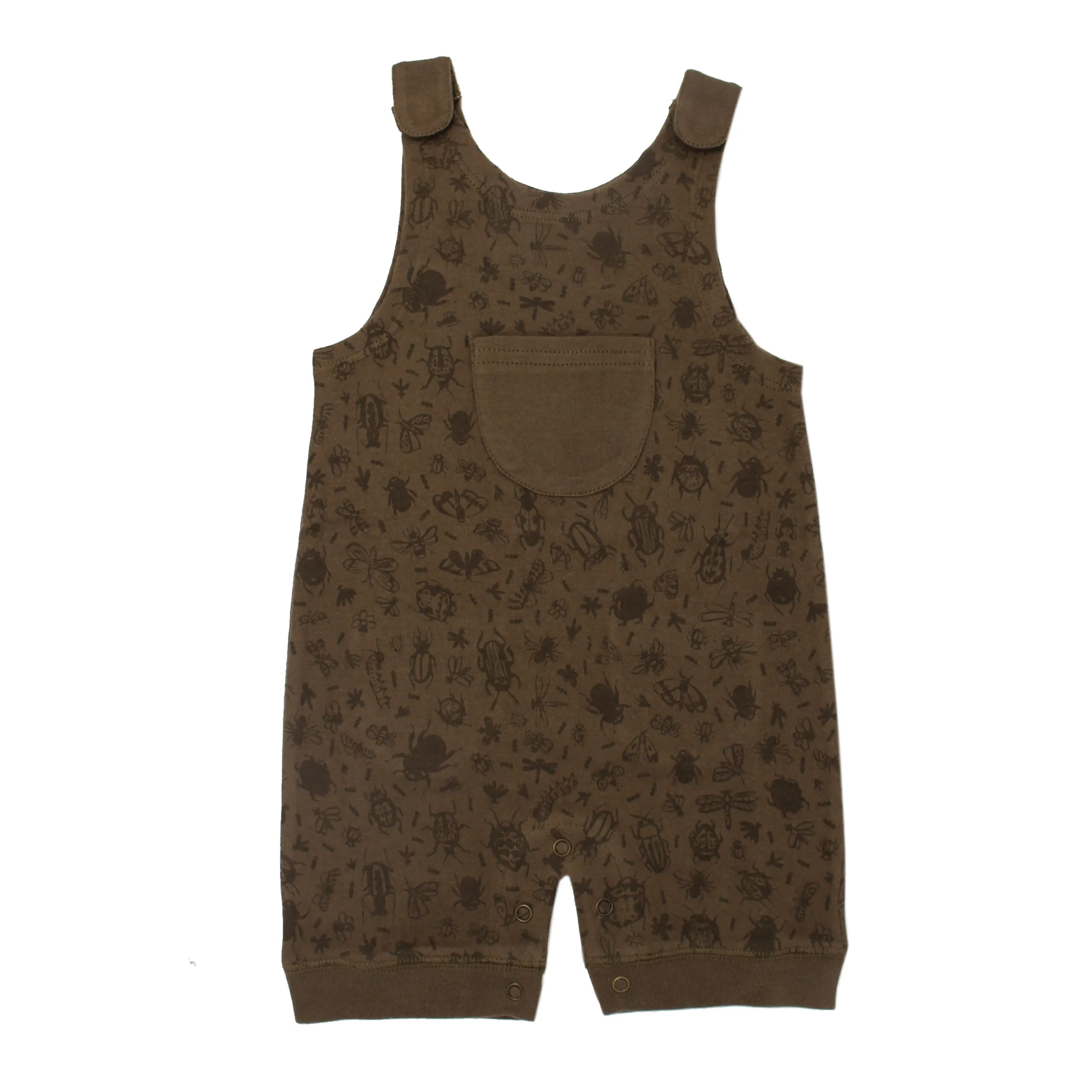 Organic Printed Sleeveless Rompers