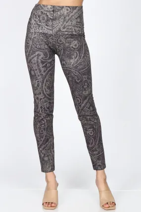 Paisley Print Leggings