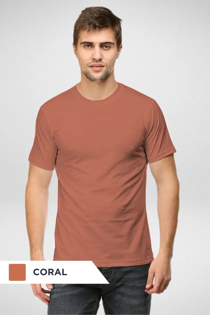 Pick Any 2 Plain T-shirts Combo for Men