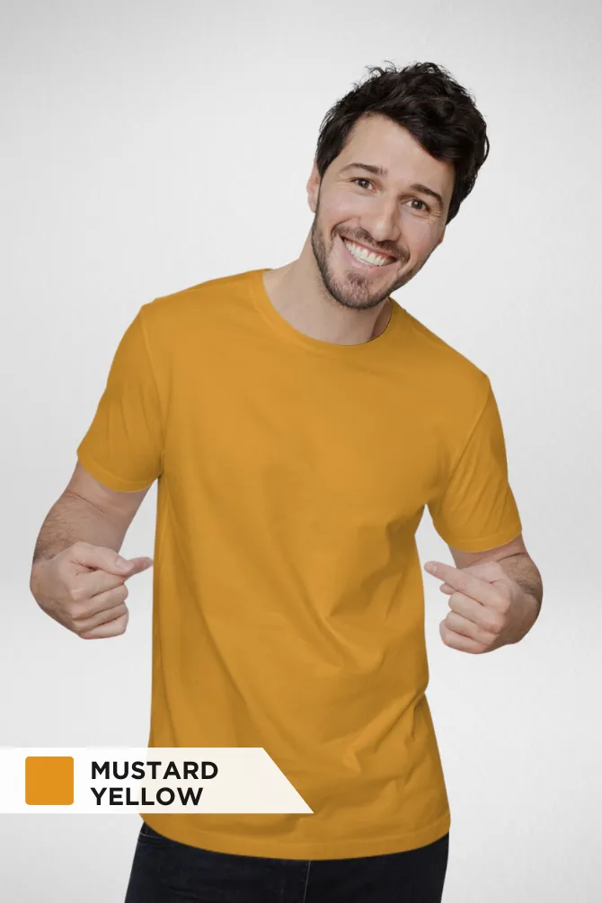 Pick Any 2 Plain T-shirts Combo for Men