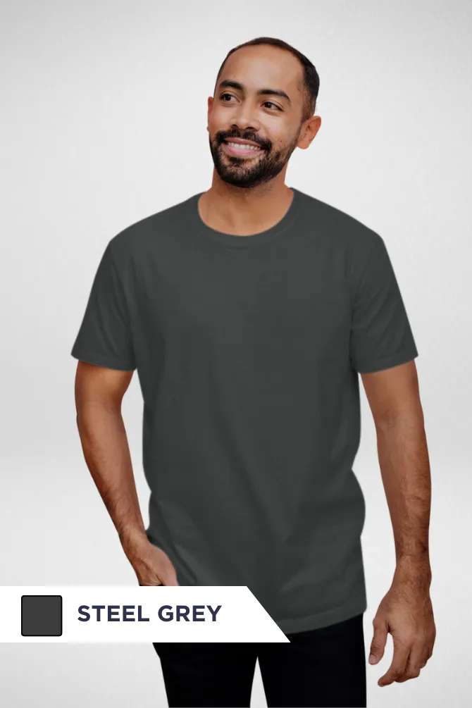 Pick Any 2 Plain T-shirts Combo for Men