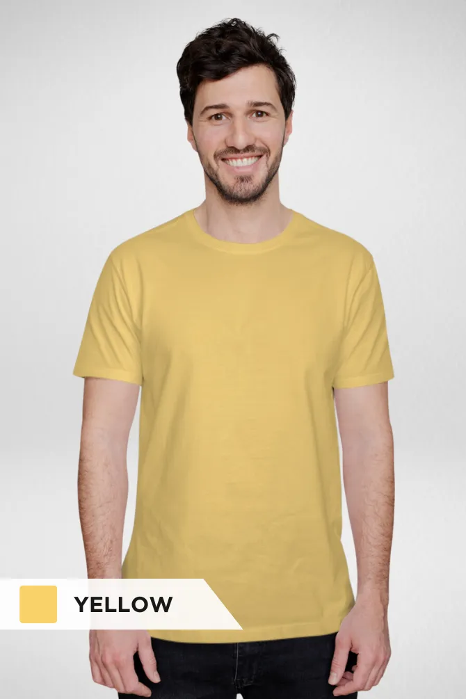 Pick Any 2 Plain T-shirts Combo for Men