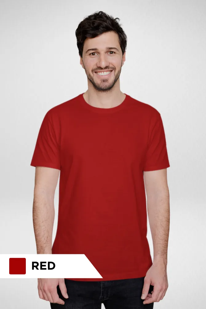 Pick Any 2 Plain T-shirts Combo for Men