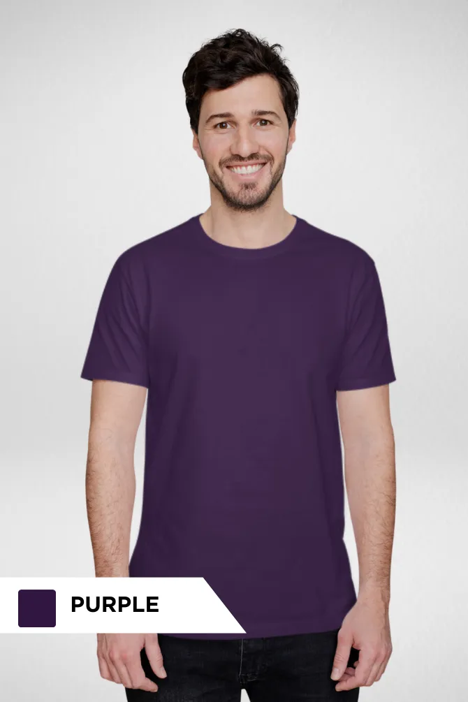 Pick Any 2 Plain T-shirts Combo for Men