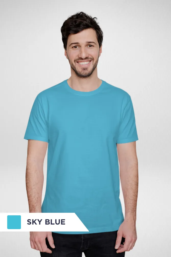 Pick Any 2 Plain T-shirts Combo for Men