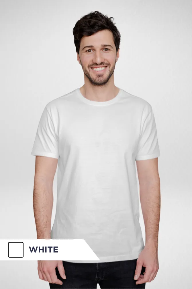 Pick Any 2 Plain T-shirts Combo for Men