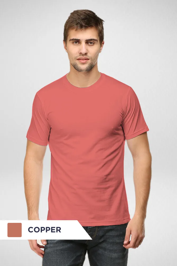 Pick Any 2 Plain T-shirts Combo for Men