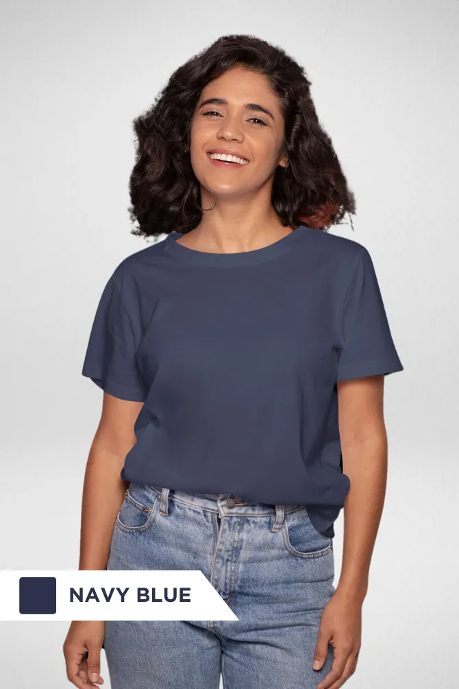 Pick Any 2 Plain T-shirts Combo for Women