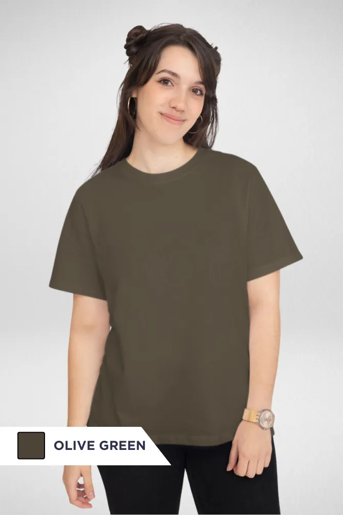 Pick Any 2 Plain T-shirts Combo for Women