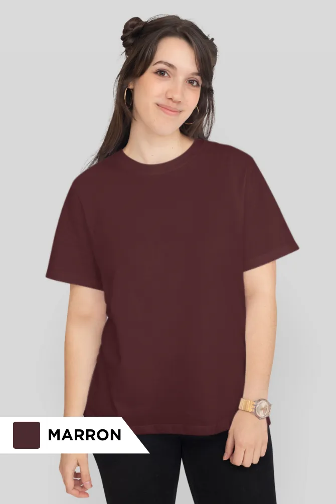 Pick Any 2 Plain T-shirts Combo for Women