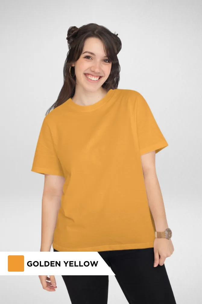 Pick Any 2 Plain T-shirts Combo for Women