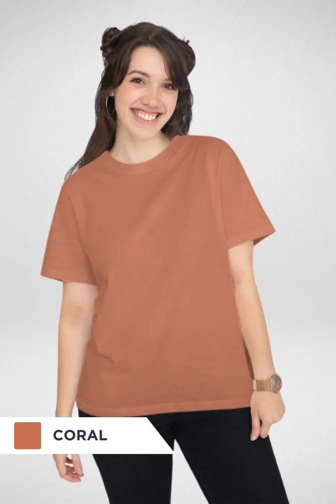 Pick Any 2 Plain T-shirts Combo for Women