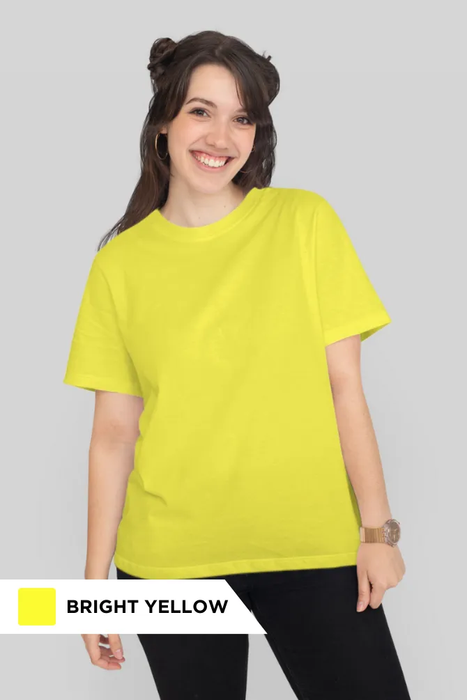 Pick Any 2 Plain T-shirts Combo for Women