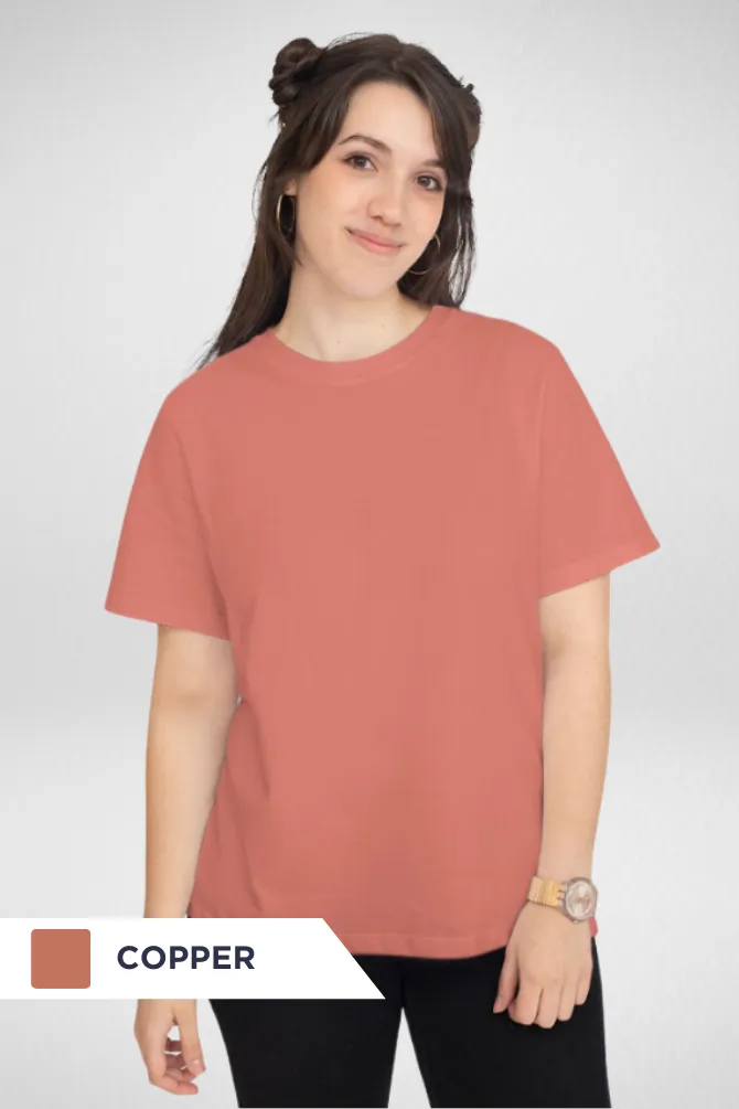 Pick Any 2 Plain T-shirts Combo for Women