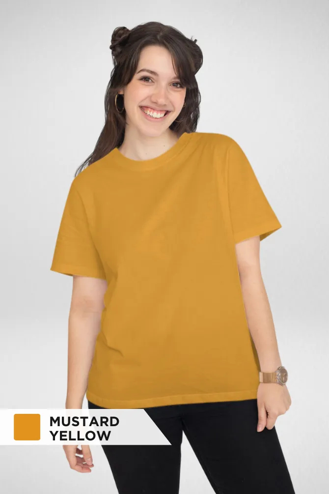 Pick Any 2 Plain T-shirts Combo for Women