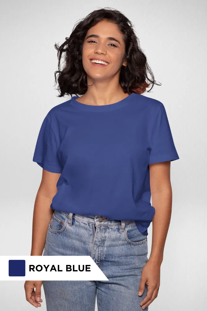 Pick Any 2 Plain T-shirts Combo for Women