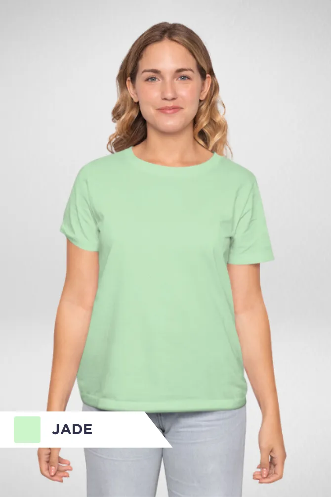 Pick Any 2 Plain T-shirts Combo for Women