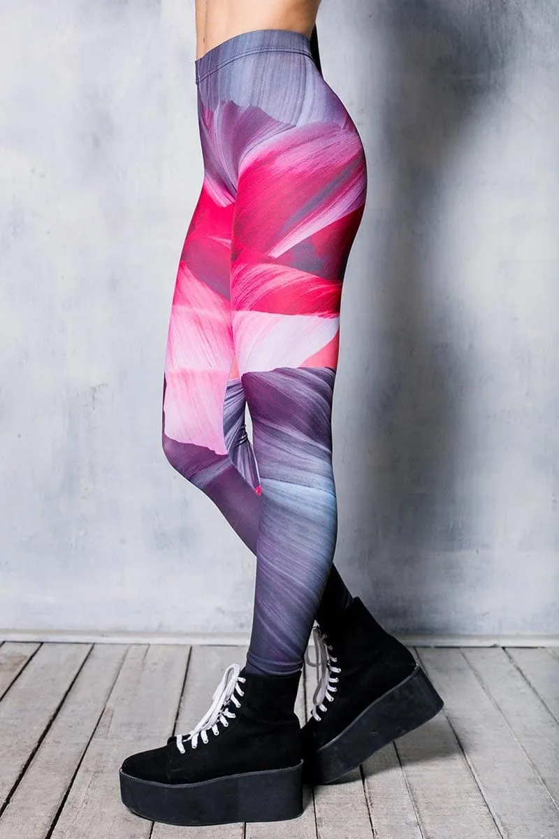 Pink Wave Leggings