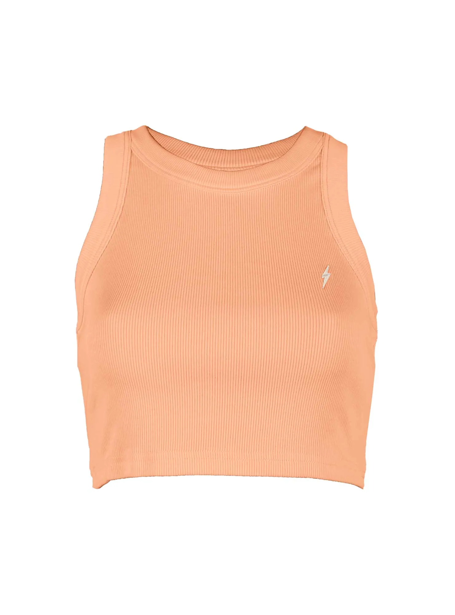 PLAIN SLEEVELESS CROP TOP