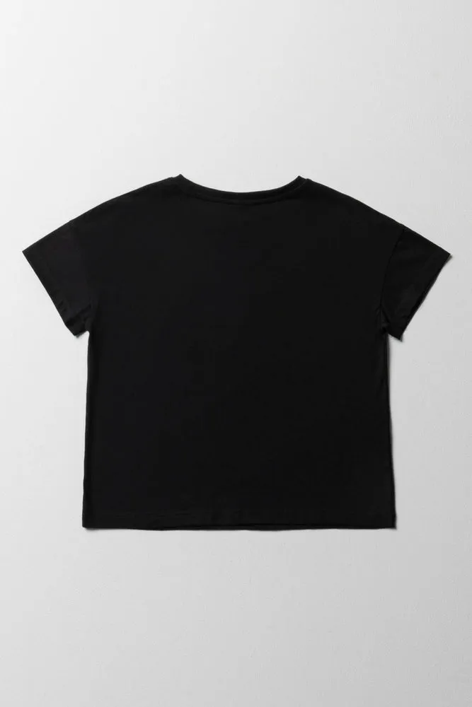 Plain T-Shirt Black