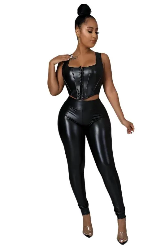 PU Latex Leggings