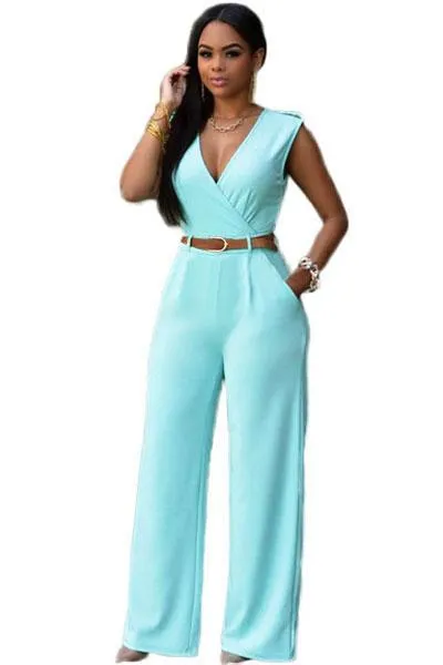 Sleeveless Slim Jumpsuit