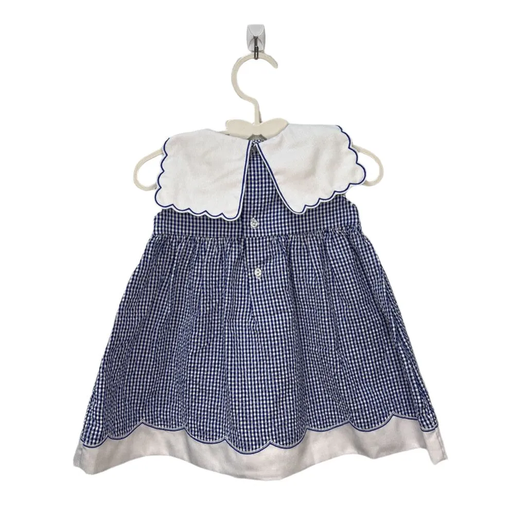 Sleeveless Smocked Set   Hat / Anchors