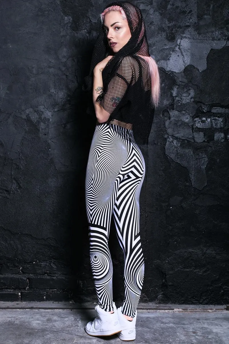 White Illusion Leggings