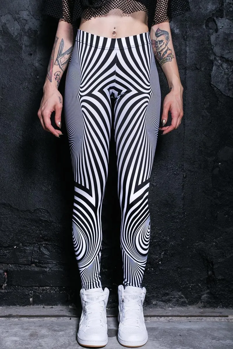 White Illusion Leggings