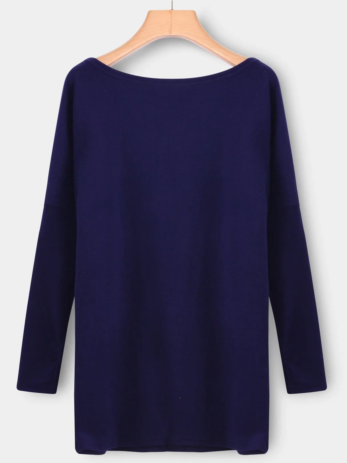 Wholesale Round Neck Plain Long Sleeve T-Shirts