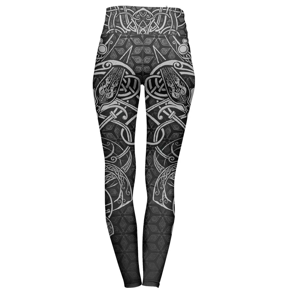 World Serpent High Waisted Leggings